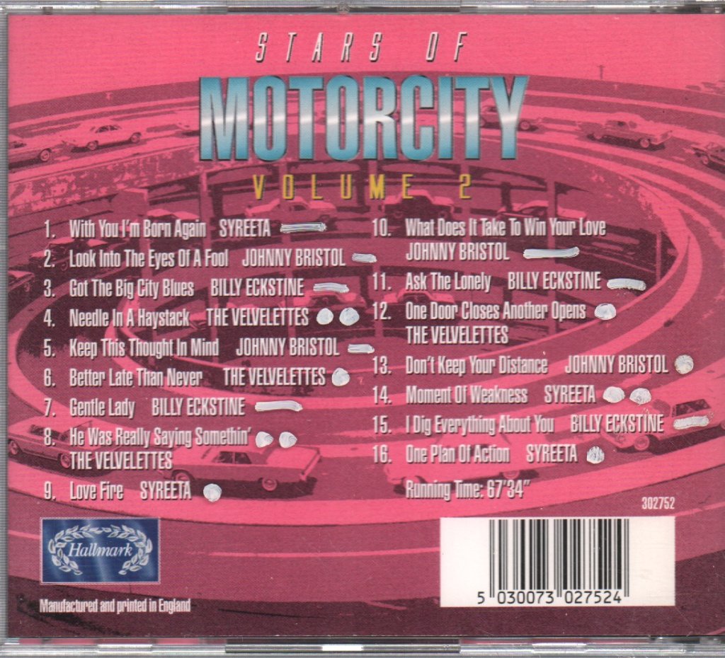 Various Artists - Stars Of Motorcity Volume 2 - Cd