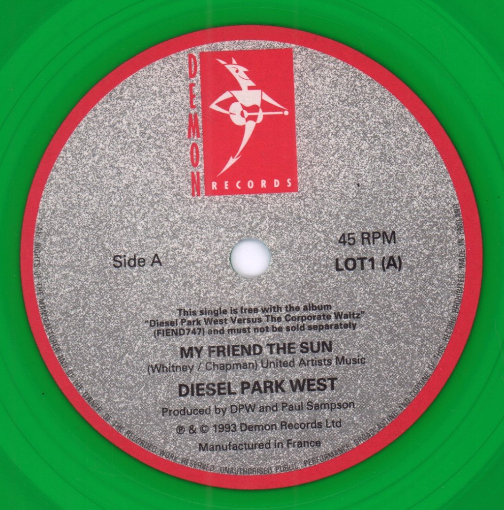 Diesel Park West - Versus The Corporate Waltz - Lp