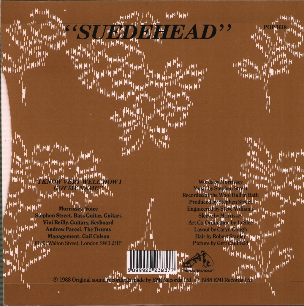 Morrissey - Suedehead - 7 Inch