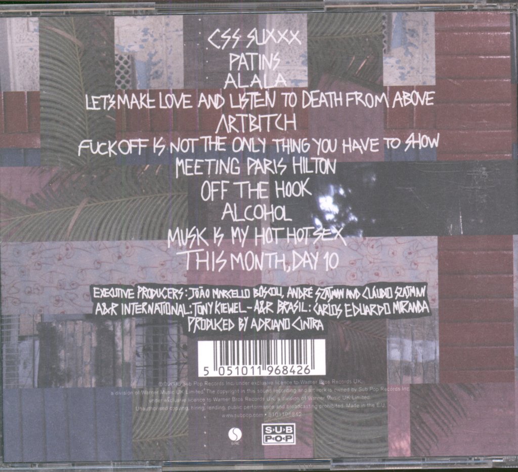Css - Cansei De Ser Sexy - Cd