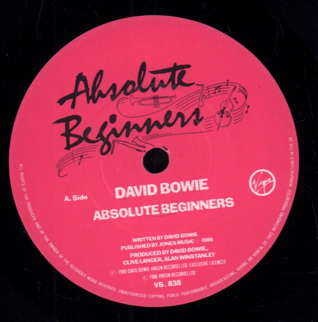 David Bowie - Absolute Beginners - 7 Inch
