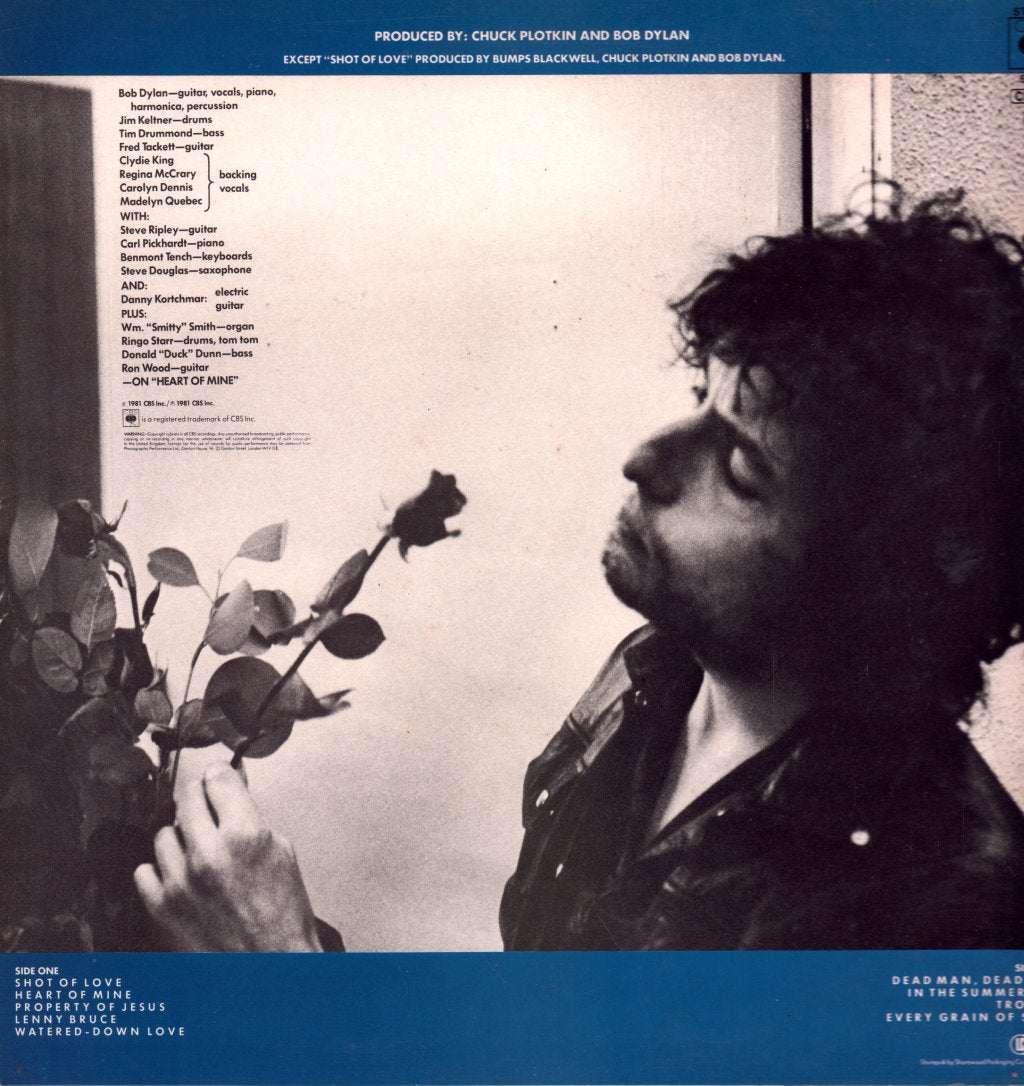 Bob Dylan - Shot Of Love - Lp