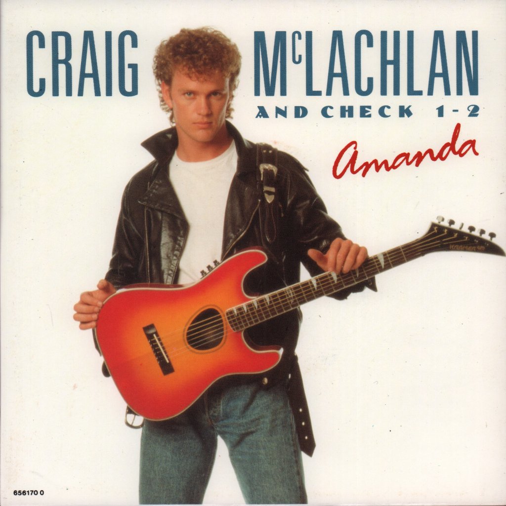 Craig Mclachlan And Check 1-2 - Amanda - 7 Inch