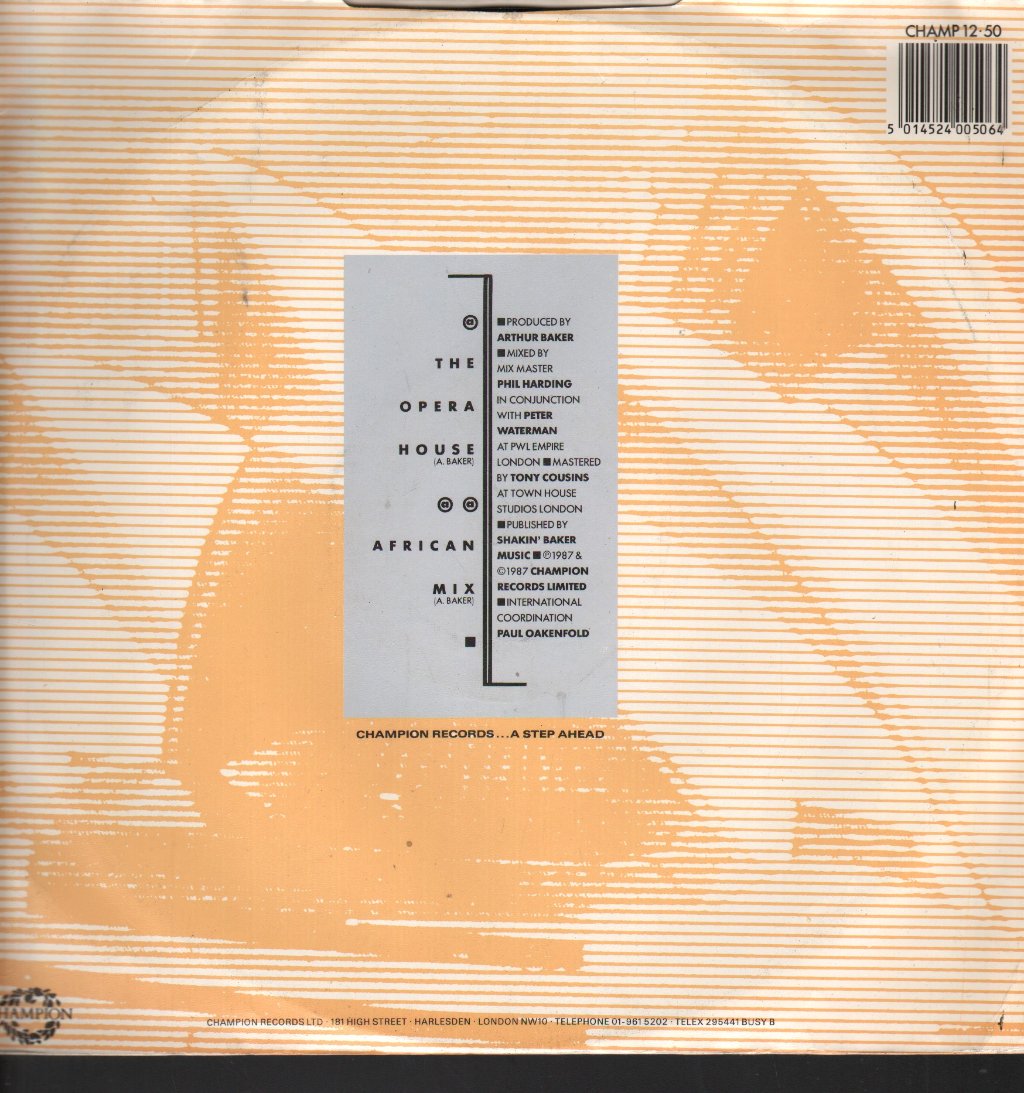 Jack E Makossa - Opera House - 12 Inch