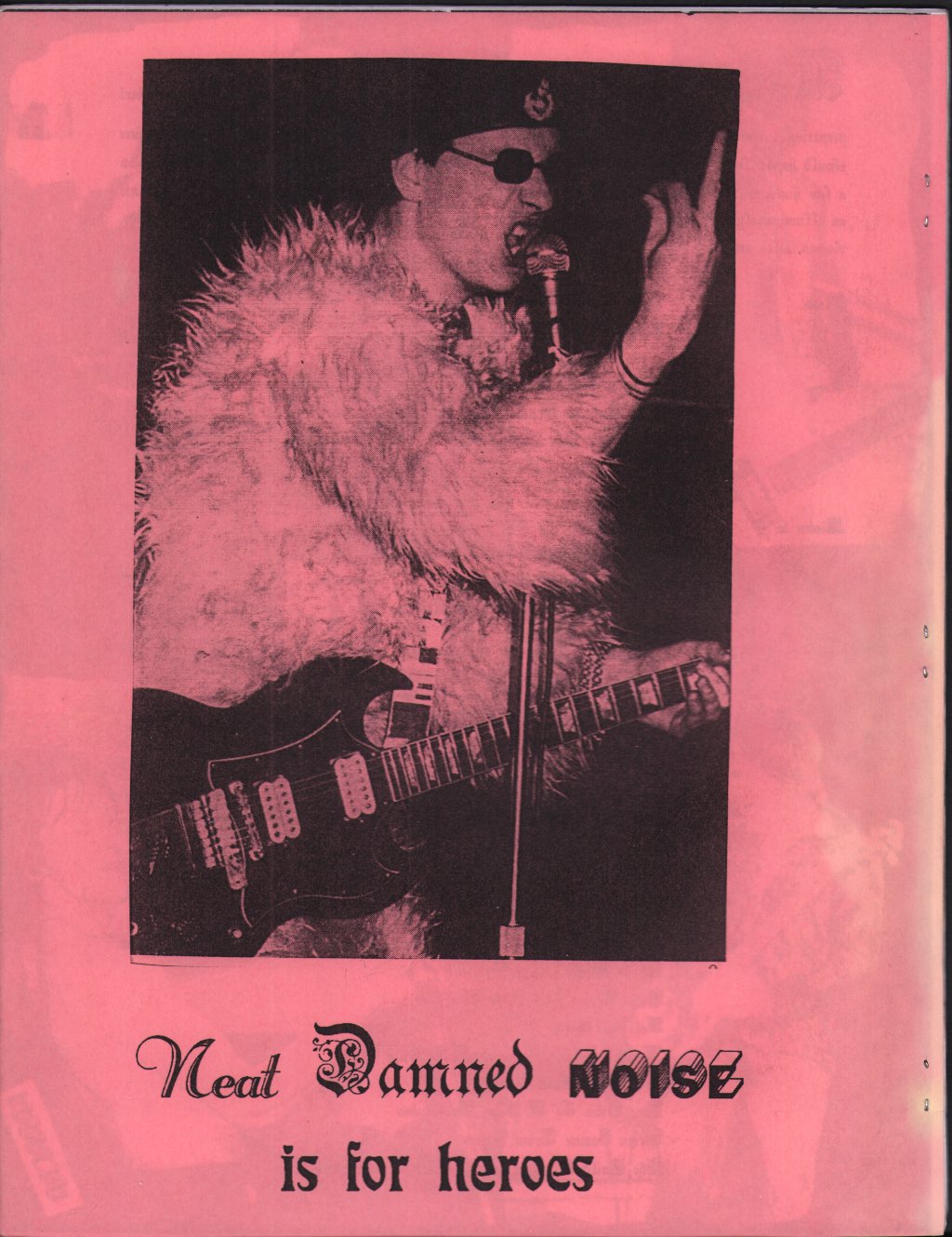 Damned - Neat Damned Noise Issue 2 - Fanzine