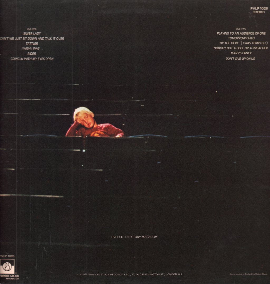 David Soul - Playing To An Audience Of One - Lp