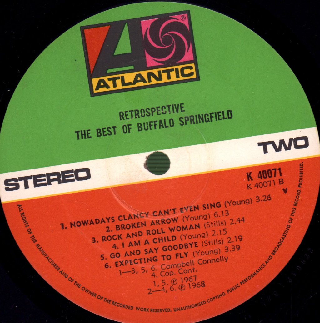 Buffalo Springfield - Retrospective (Best Of) - Lp