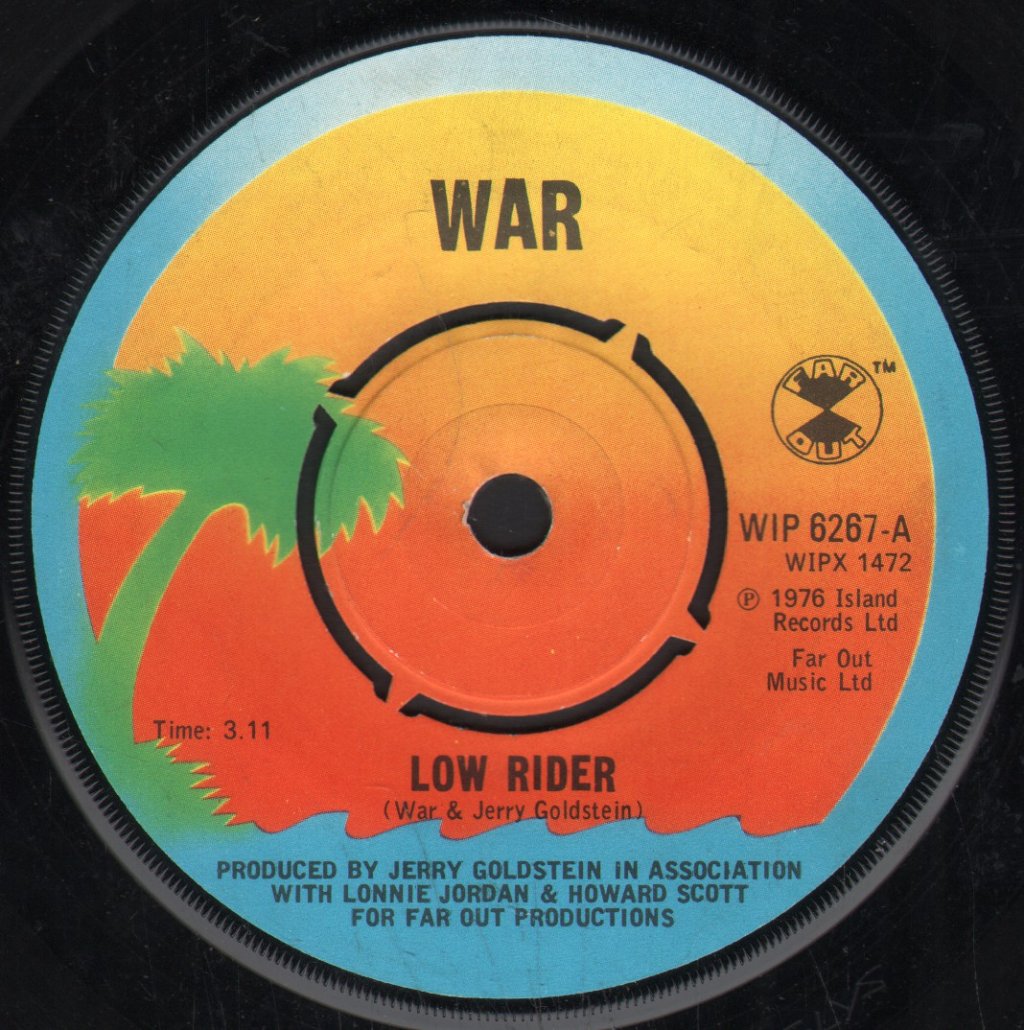War - Low Rider - 7 Inch