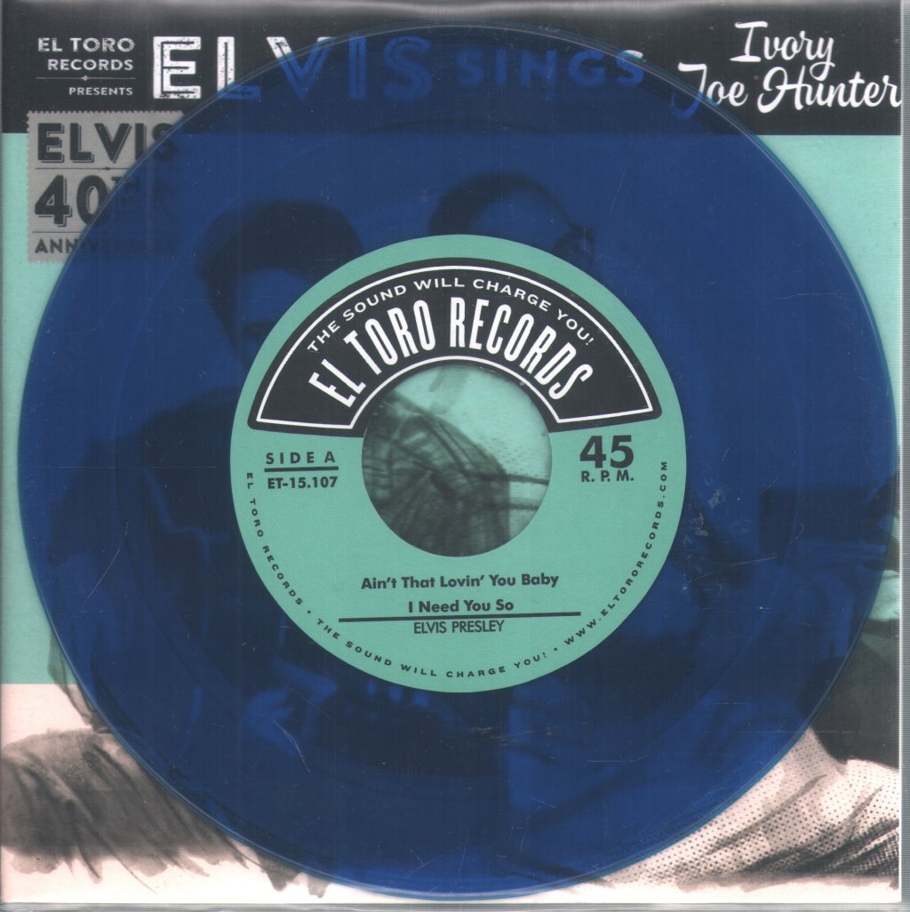 Elvis Presley - Elvis Sings Ivory Joe Hunter - 7 Inch