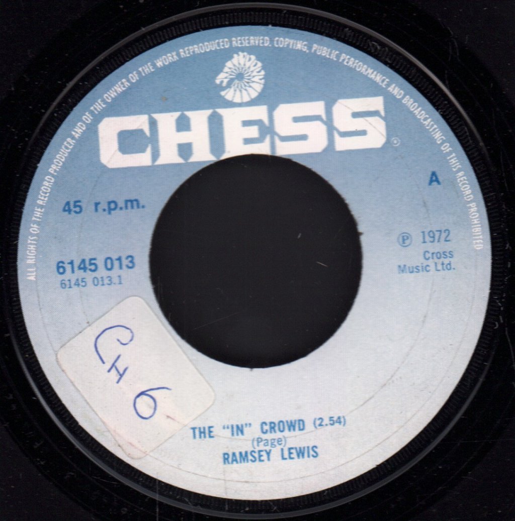 Ramsey Lewis - In Crowd - 7 Inch