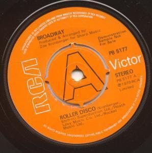 Broadway - Roller Disco - 7 Inch