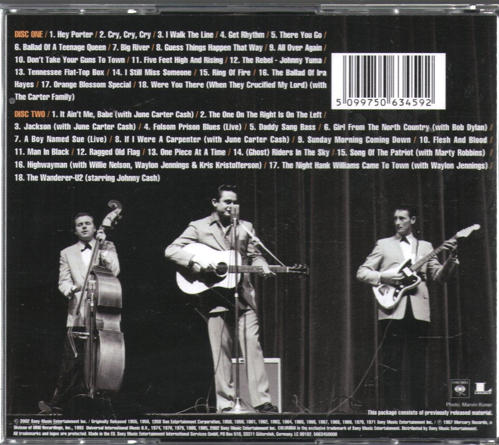 Johnny Cash - Essential Johnny Cash - Double Cd