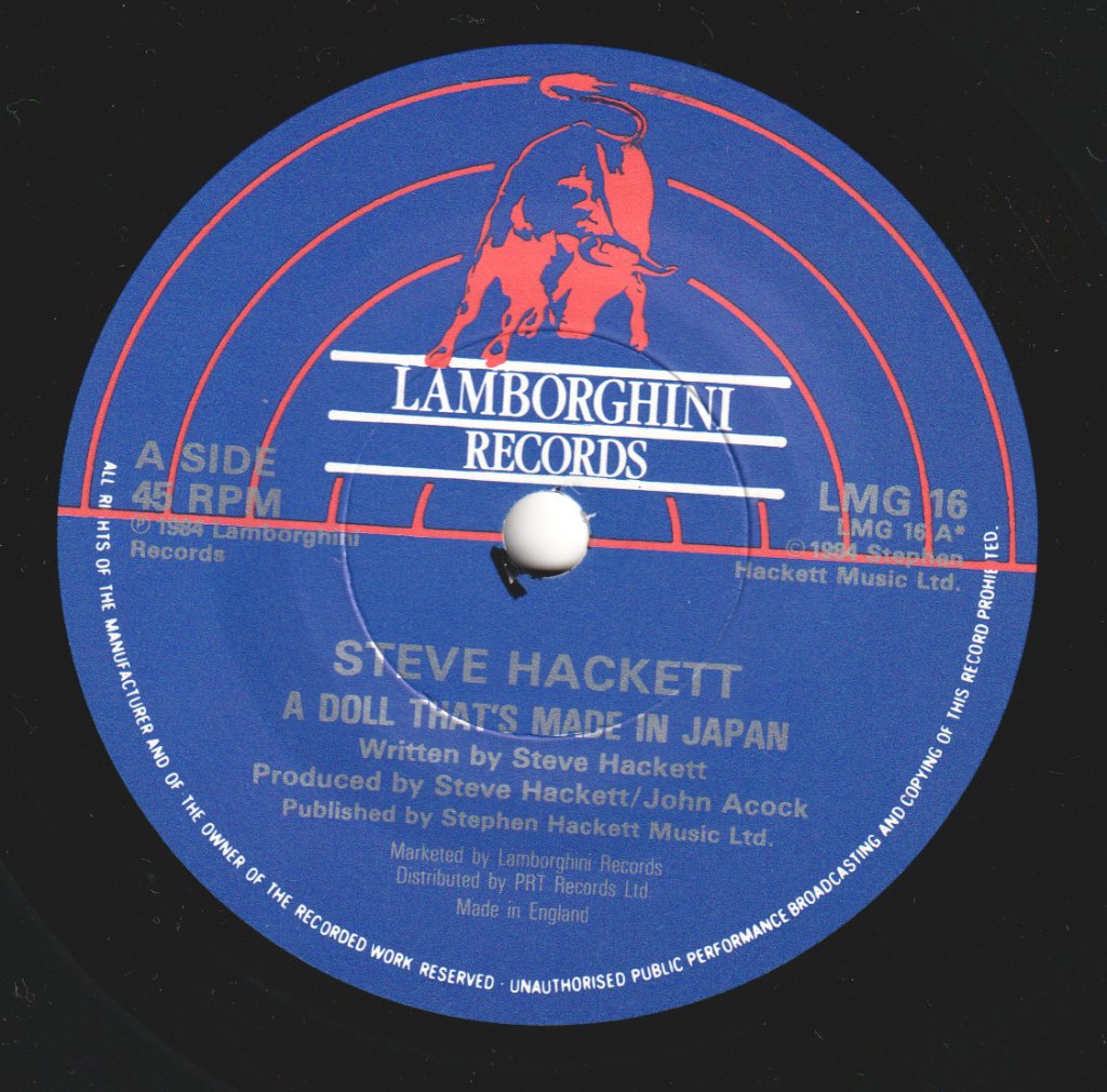 Steve Hackett - A Doll That's Made In Japan - 7 Inch