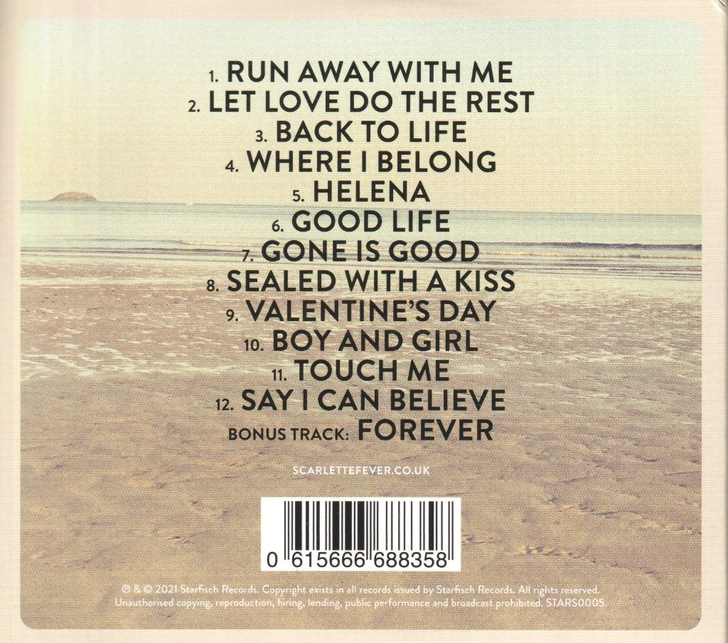 Scarlette Fever - back to life - Cd