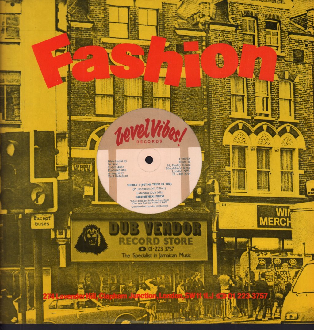 Caution With Maxi Priest - Should I - 12 Inch