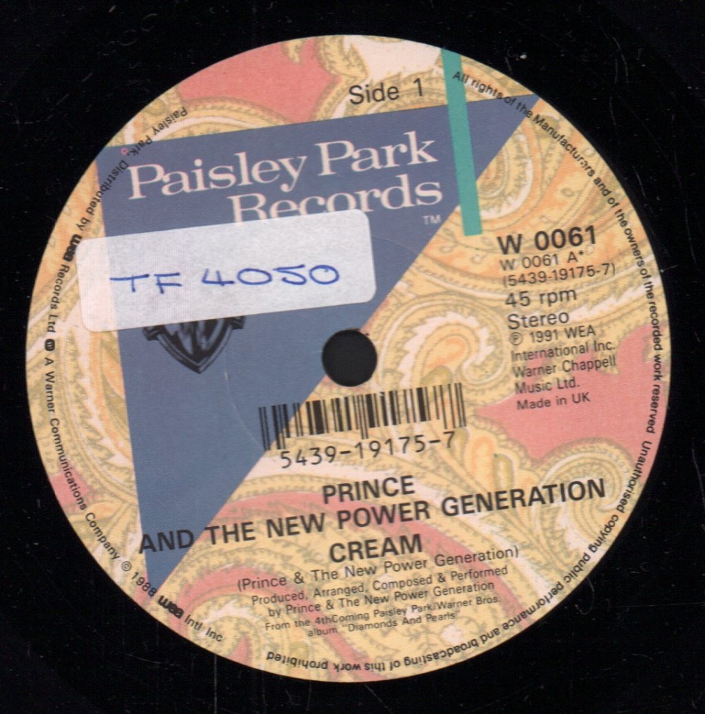 Prince - Cream - 7 Inch