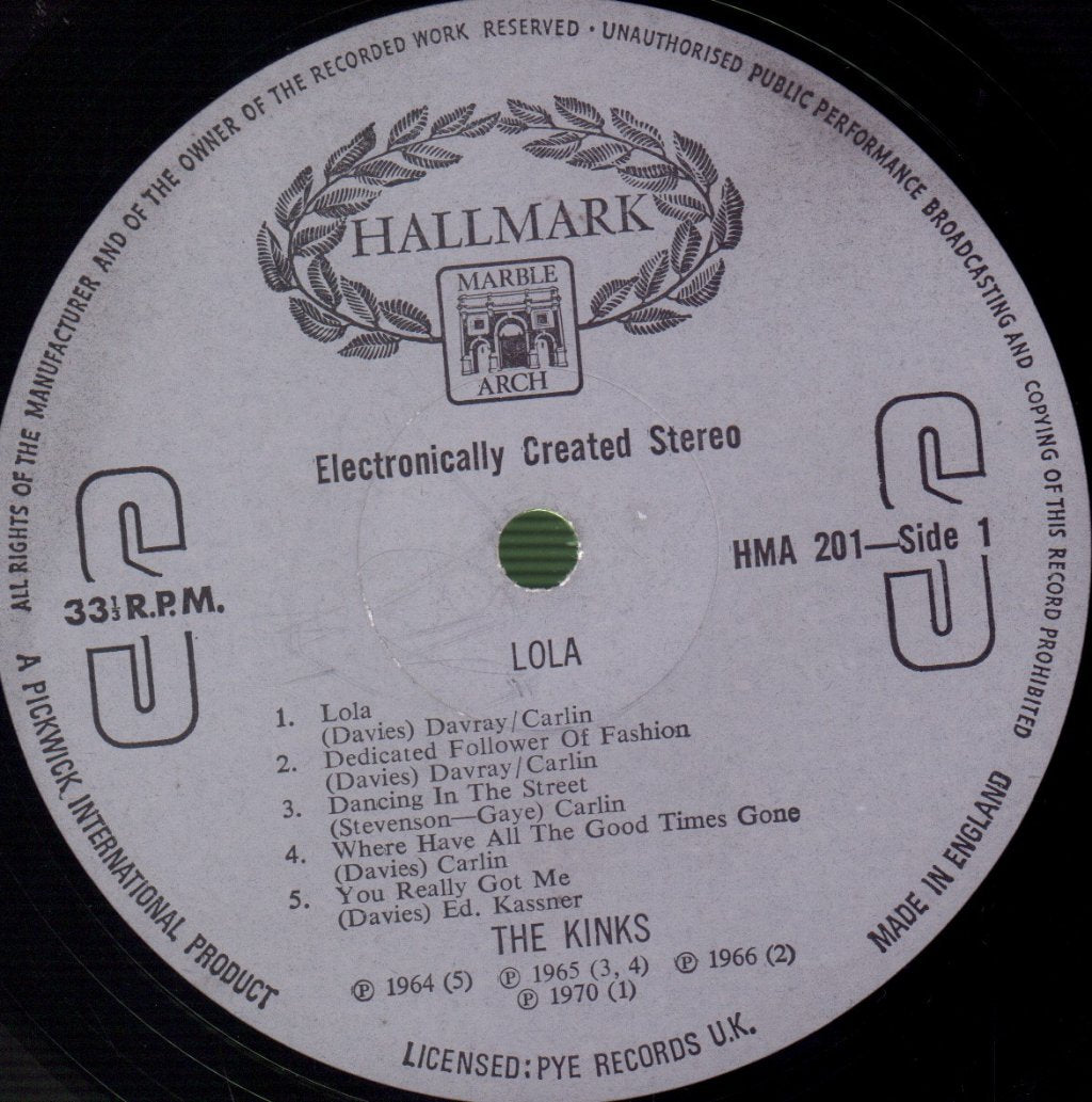Kinks - Lola - Lp