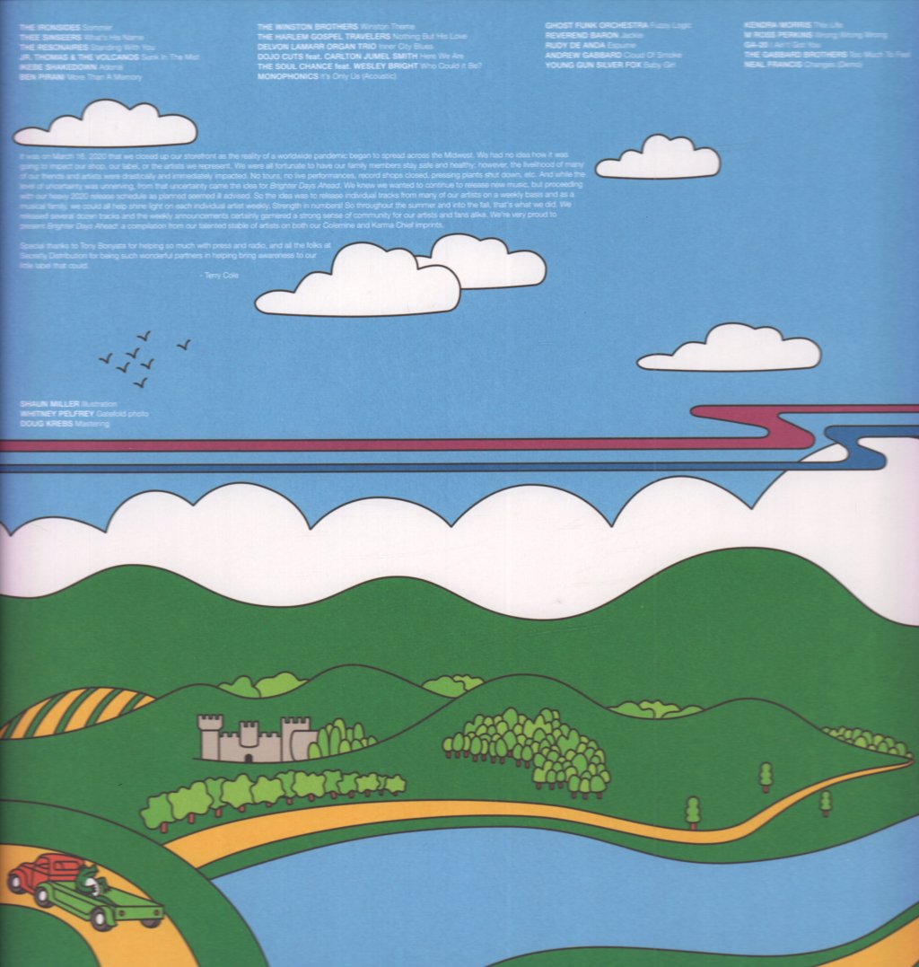Various Artists - Brighter Days Ahead - Double Lp
