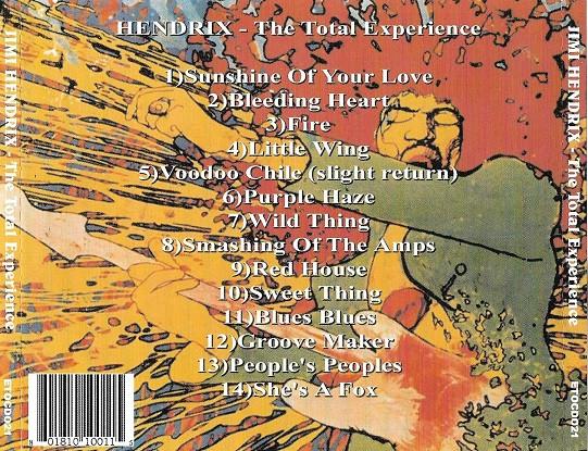 Jimi Hendrix - Total Experience - Cd