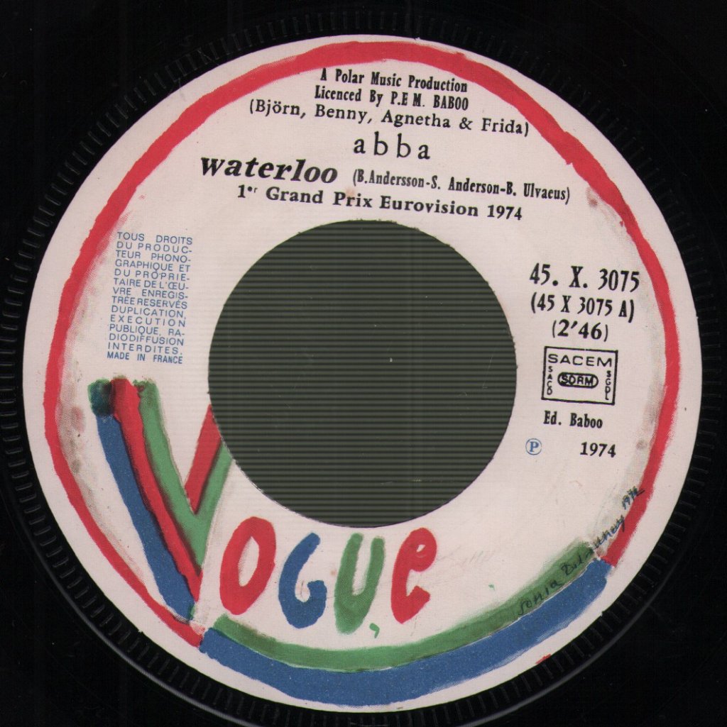 ABBA - Waterloo - 7 Inch