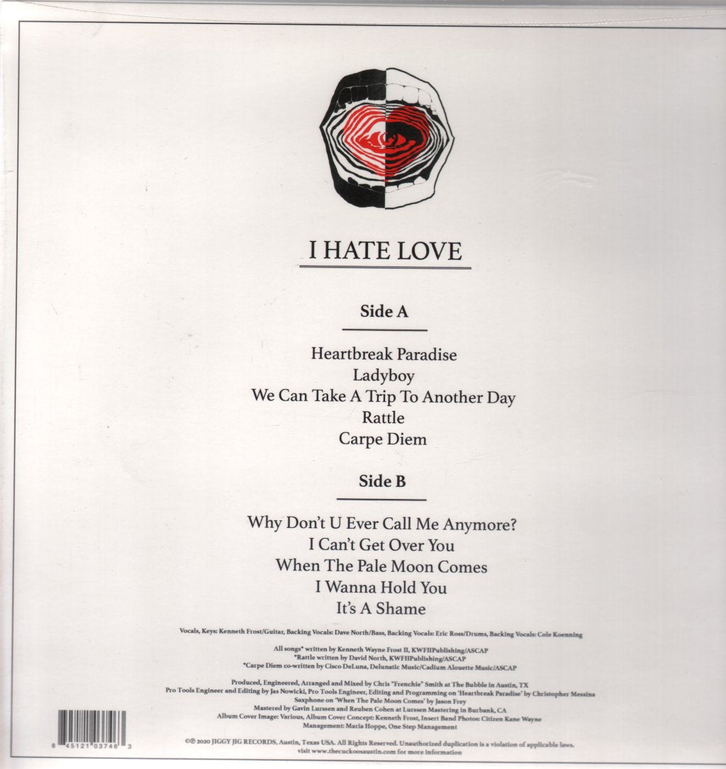 Cuckoos - I Hate Love - Lp