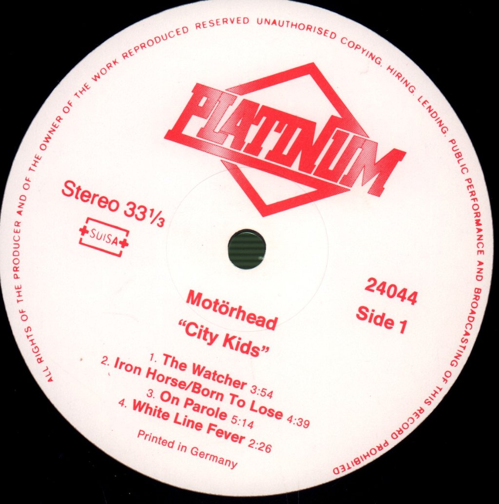 Motorhead - City Kids - Lp
