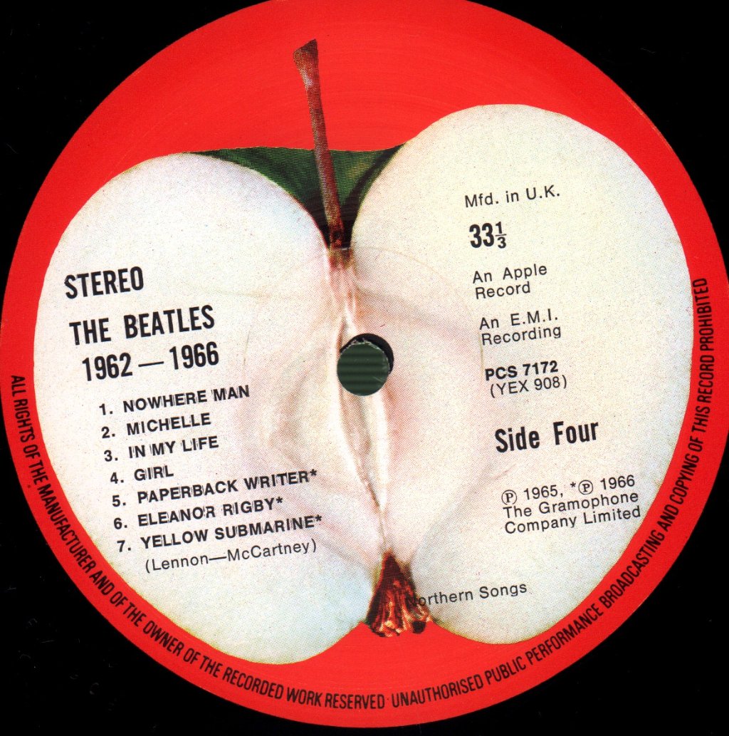 Beatles - 1962-1966 - Double Lp