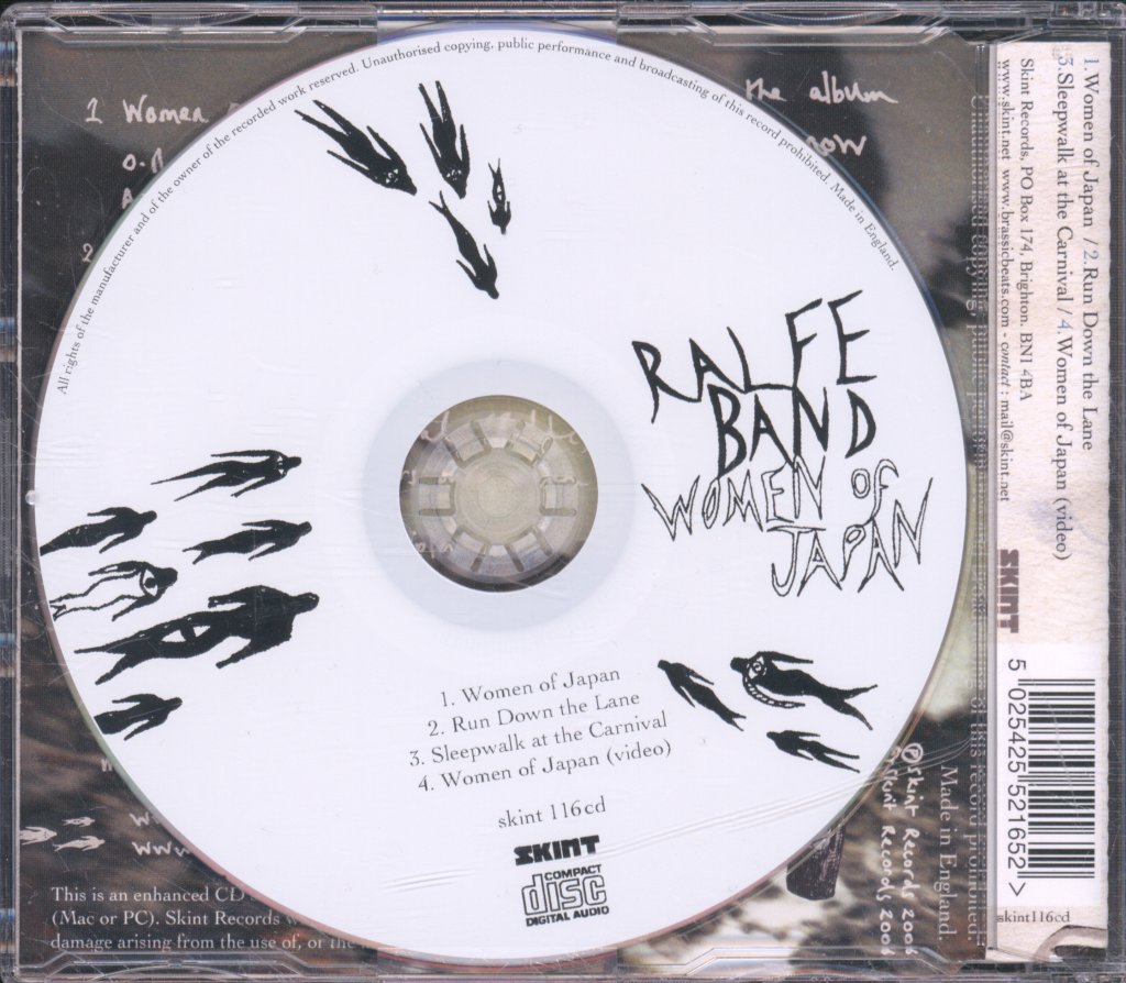 Ralfe Band - Women Of Japan - Cd