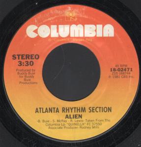 Atlanta Rhythm Section - Alien - 7 Inch