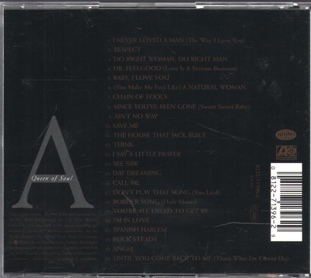 Aretha Franklin - Queen Of Soul: The Very Best Of Aretha Franklin - Cd