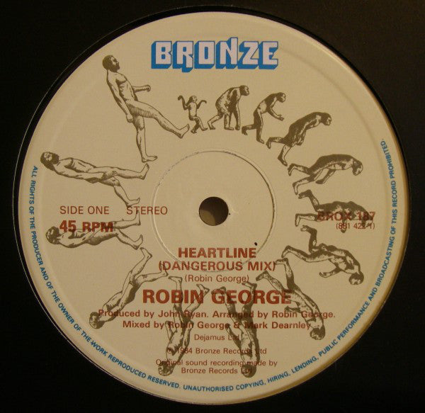 Robin George - Heartline - 12 Inch