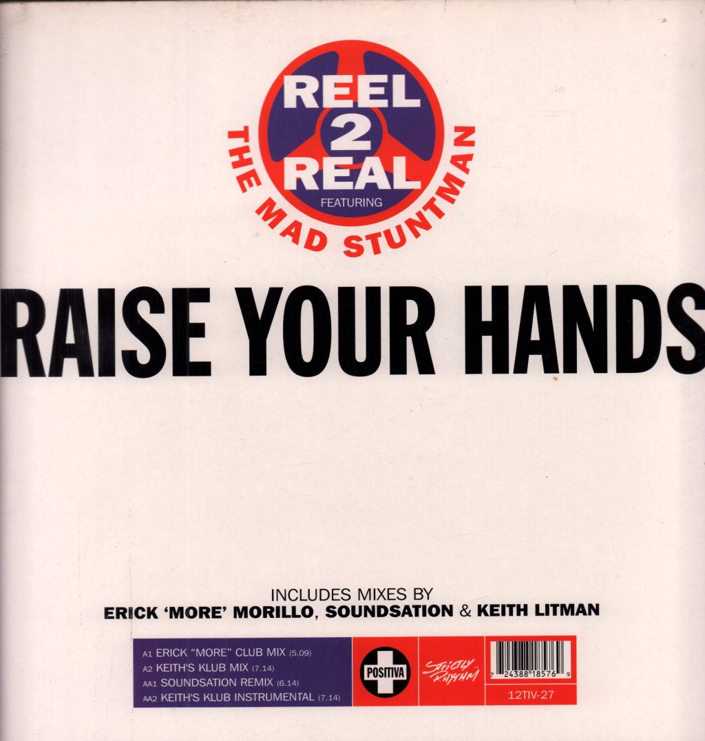 Reel 2 Real - Raise Your Hands - 12 Inch