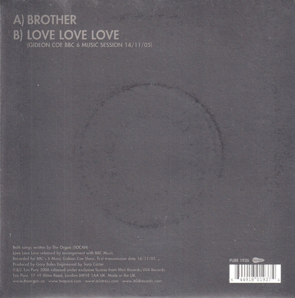 Organ - Brother - 7 Inch