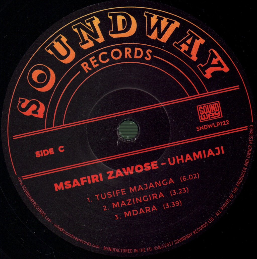 Msafiri Zawose - Uhamiaji - Double Lp
