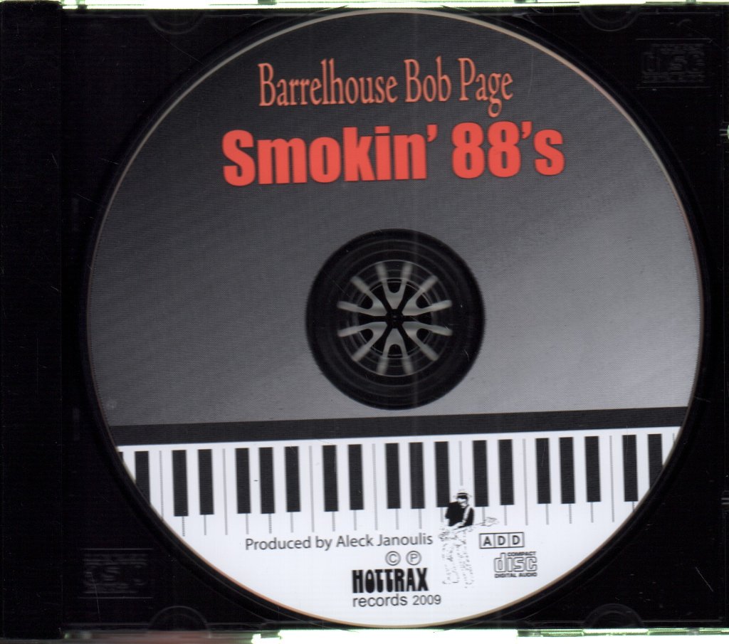 barrelhouse bob page - smokin' 88's - Cd