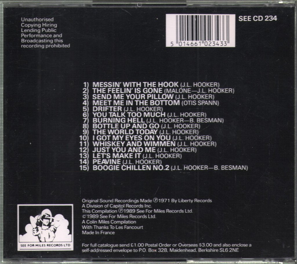 John Lee Hooker And Canned Heat - Hooker'n'heat - The Best Of 'Plus' - Cd