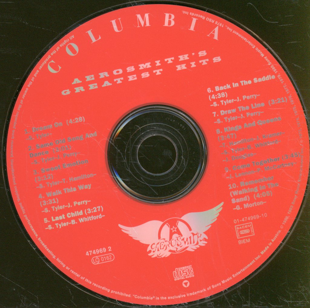 Aerosmith - Aerosmith's Greatest Hits - Cd