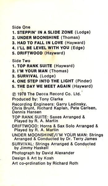Moody Blues - Octave - Cassette