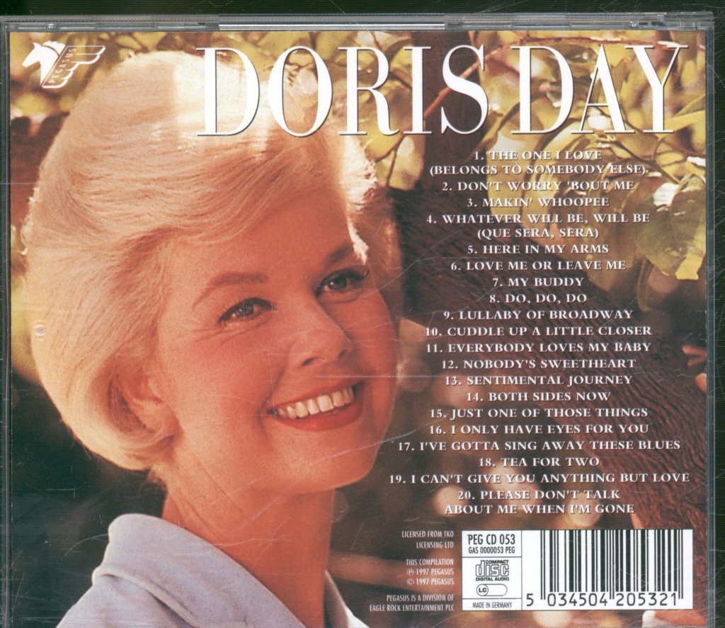 Doris Day - Que Sera Sera - Cd