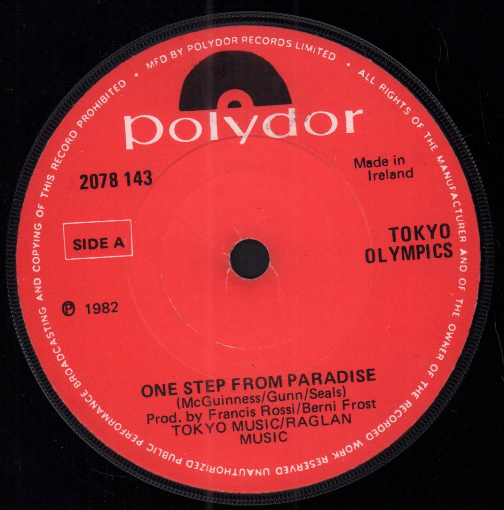 Tokyo Olympics - One Step From Paradise - 7 Inch