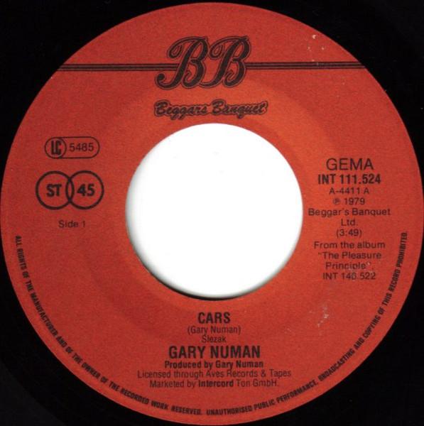 Gary Numan - Cars - 7 Inch