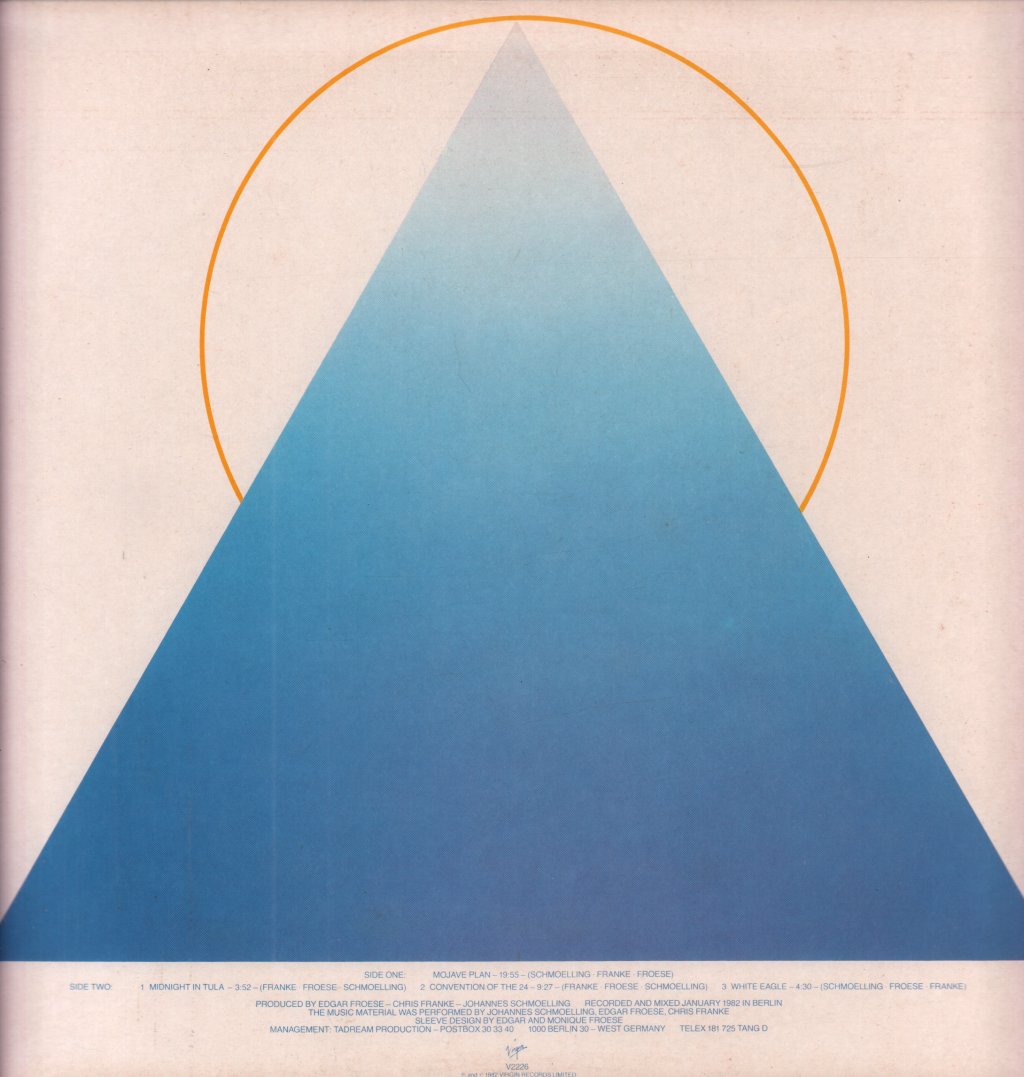 Tangerine Dream - White Eagle - Lp