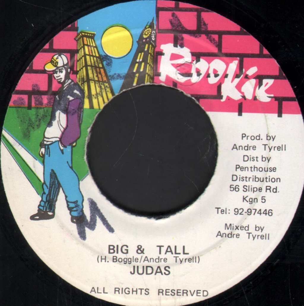 Judas (Reggae artist) - Big & Tall - 7 Inch