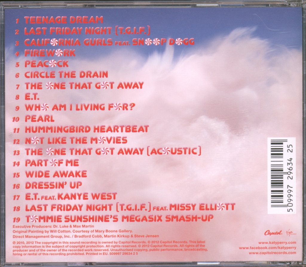 Katy Perry - Teenage Dream - The Complete Confection - Cd