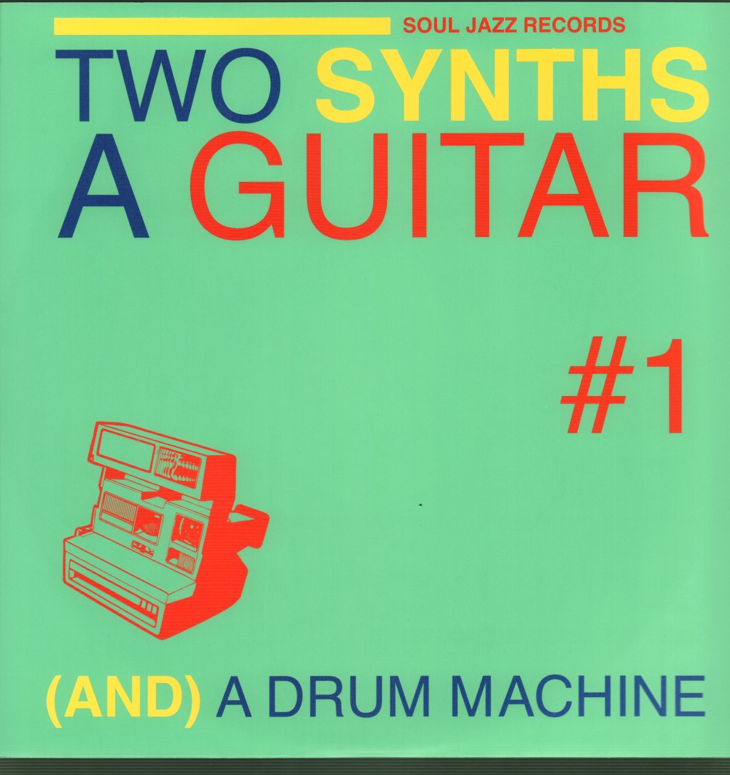 Various Artists - Two Synths A Guitar (And) A Drum Machine  - Post Punk Dance 1 - Double Lp