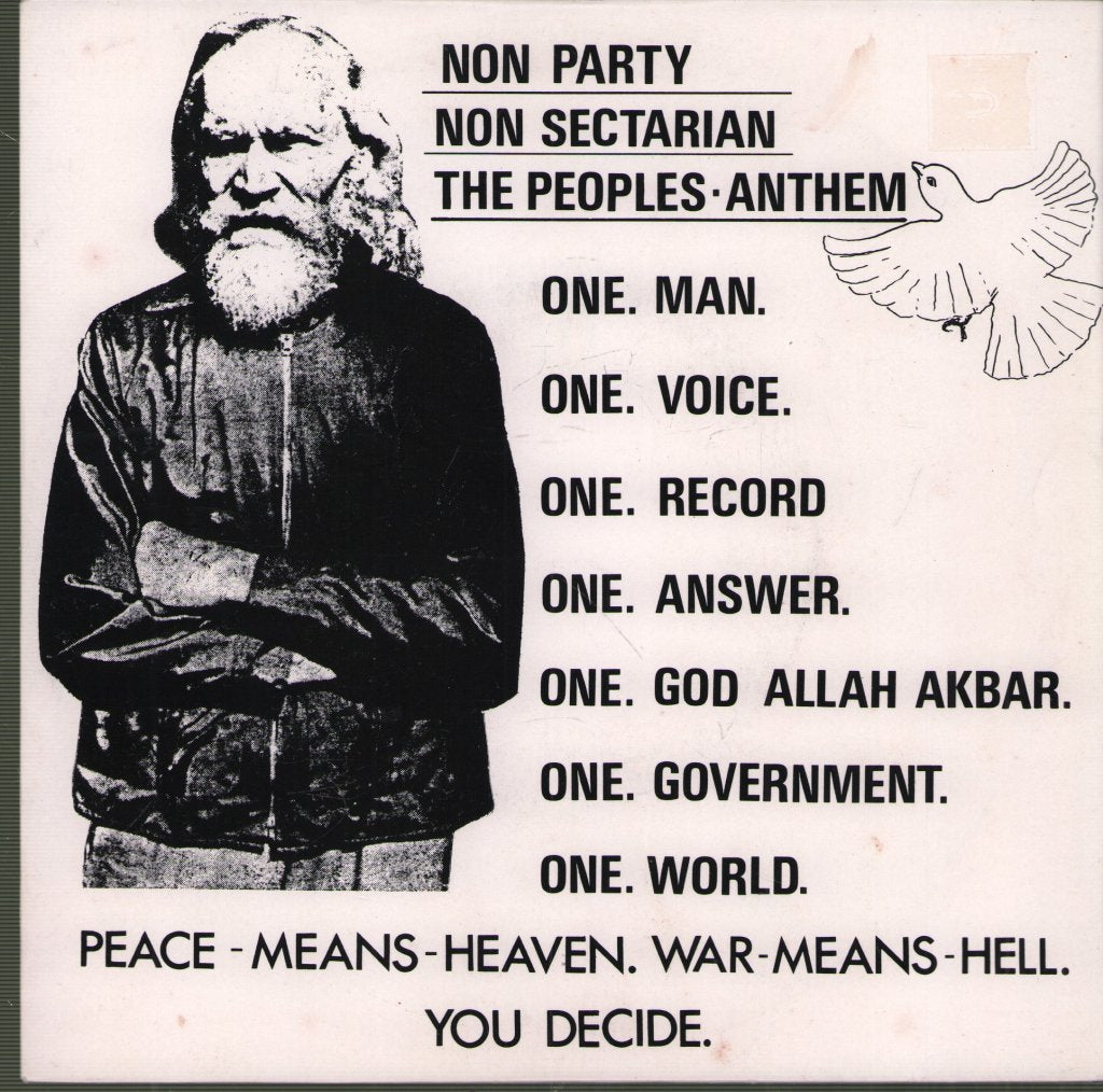 Professor Noall-Stevens - Non Party Non Sectarian - 7 Inch