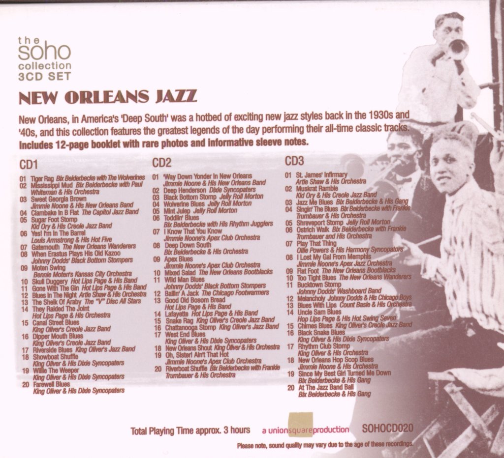 Various Artists - New Orleans Jazz - Cd Set