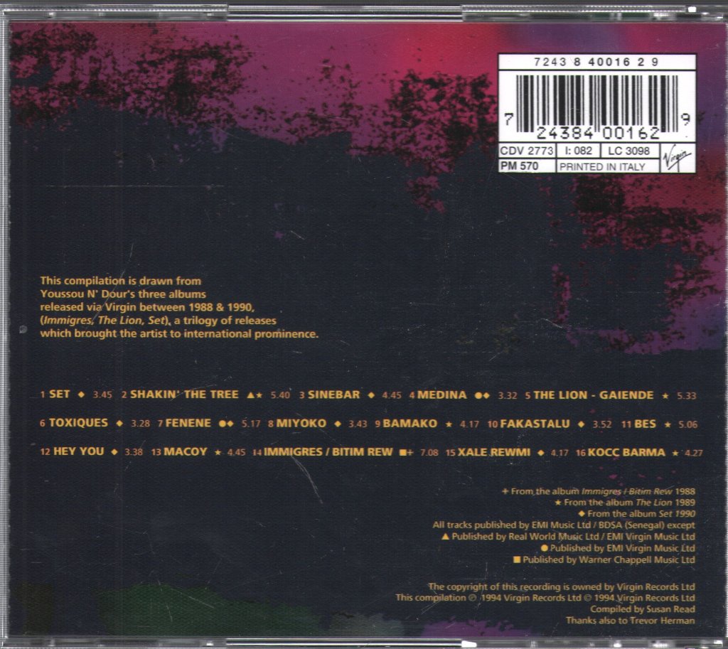 Youssou N'dour - Best Of - Cd