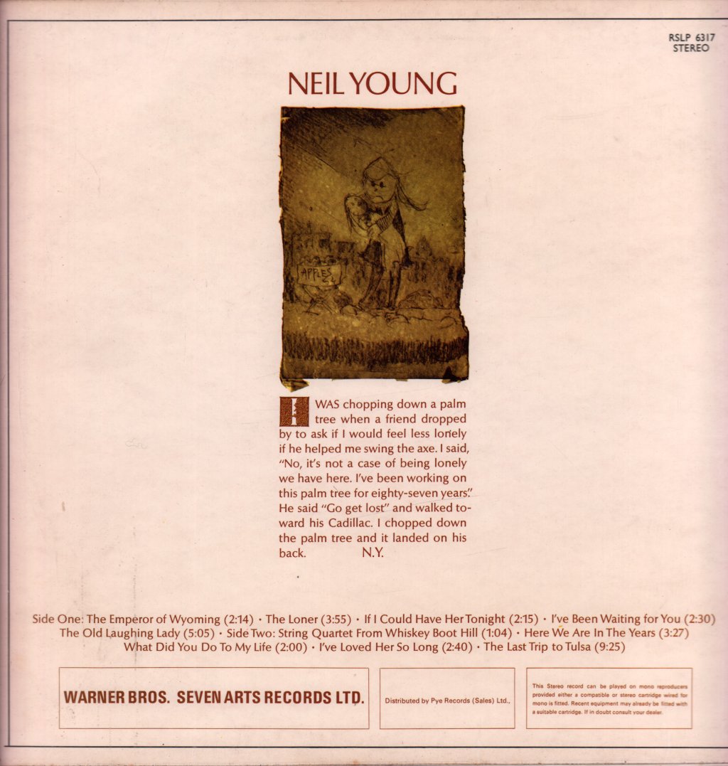 Neil Young - Neil Young - Lp