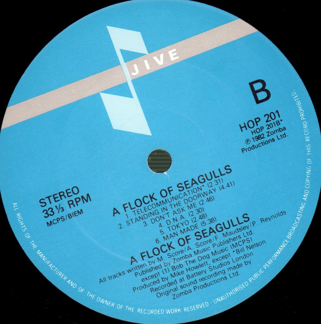 A Flock Of Seagulls - A Flock Of Seagulls - Lp